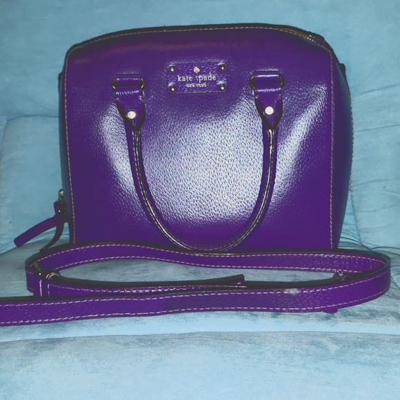 kate spade Handbags - SALE Plum purple Kate Spade satchel